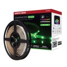 NUVO 64/120 TAPE/RGBTW/IP20/PLUG/SF/16' Dimension Plus; Tape light strip; 16 ft.; RGB plus Tunable White; Plug connection; Starfish IOT Capable; IR Remote Included