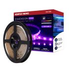 NUVO 64/130 TAPE/RGBTW-HO/IP20/PLUG/SF/16' Dimension Pro; Tape light strip; 16 ft.; Hi-Output; RGB plus Tunable White; Plug connection; Starfish IOT Capable; IR Remote Included