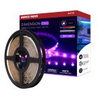 NUVO 64/131 TAPE/RGBTW-HO/IP20/PLUG/SF/32' Dimension Pro; Tape light strip; 32 ft.; Hi-Output; RGB plus Tunable White; Plug connection; Starfish IOT Capable; IR Remote Included