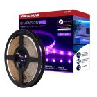 NUVO 64/133 TAPE/RGBTW-HO/IP20/JBOX/SF/16' Dimension Pro; Tape light strip; 16 ft.; Hi-Output; RGB plus Tunable White; J-Box connection; Starfish IOT Capable; IR Remote Included