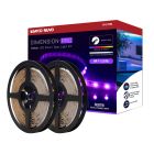 NUVO 64/135 TAPE/RGBTW-HO/IP20/JBOX/SF/64' Dimension Pro; Tape light strip; 64 ft.; Hi-Output; RGB plus Tunable White; J-Box connection; Starfish IOT Capable; IR Remote Included