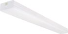 NUVO 65/1145 LED 4 ft.; Wide Strip Light; 40W; 4000K; White Finish; Connectible with Sensor