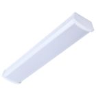 NUVO 65-1210 (2FT 20W LED WRAP) LED 2 Foot Wrap - 20 Watts - 27K/30K/35K/40K/50K CCT Selectable - White Finish - 120-277 Volt