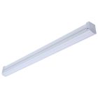NUVO 65-1223 (2FT 20W LED CONNECTABLE STRIP) LED 2 Foot Connectable Strip Light - 20 Watts - 27K/30K/35K/40K/50K CCT Selectable - White Finish - 120 Volt