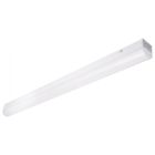 NUVO 65-1701 4 ft. LED - Linear Strip Light - Wattage and CCT Selectable - White Finish - Microwave Sensor