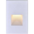 Nuvo 65/405 LED Vertical Step Light; 3W; White Finish; 120V