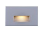 Nuvo 65/411 LED Horizontal Step Light; 5W; Gray Finish; 120V