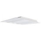 NUVO 65/696 2X2 EM DOUBLE BASKET TROFFER 2X2 Emergency Backup; Double Basket LED Troffer Fixture; Wattage Selectable; CCT Selectable; Lumens Selectable