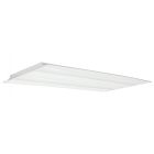 NUVO 65/697 2X4 EM DOUBLE BASKET TROFFER 2X4 Emergency Backup; Double Basket LED Troffer Fixture; Wattage Selectable; CCT Selectable; Lumens Selectable