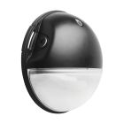 NUVO 65/750 LED SMALL 20W ROUND WALL PACK LED Small Round Wall Pack; 20W; CCT Selectable; Bypassable Photocell; 120-277 Volt; Black Finish