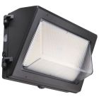 NUVO 65/754 Emergency Architectural LED Wall Pack; CCT Selectable 3K/4K/5K; Wattage Adjustable; Bypassable Photocell; 120-277 Volt
