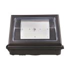 NUVO 65/761 CCT and Wattage Adjustable LED Cutoff Wall Pack; Integrated Bypassable Photocell; CCT Selectable from 3000, 4000 or 5000K; Wattage Selectable from 80, 100, or 120 Watt; 120-277 Volt