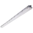 NUVO 65-822R1 8' LINEAR VAPOR PROOF 8 Foot; Vapor Proof Linear Fixture; CCT & Wattage Selectable; IP65 and IK08 Rated; 0-10V Dimming; 120V-347V