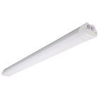 NUVO 65-833R1 4' LED TRI-PROOF W/SENSOR 4 Foot; LED Tri-Proof Linear Fixture with Integrated Microwave Sensor; CCT & Wattage Selectable; IP65 and IK08 Rated; 120V-347V