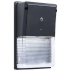 Nuvo 65-888 (LED TURTLE SAFE SM WALL PACK) Turtle Safe Wall Pack - 20 Watt - 4000K CCT - Black Finish - Amber Light