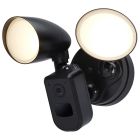 NUVO 65-931 (BULLET SEC LGT W/ CAM-BLA) 20 Watt Bullet Outdoor SMART Security Light with Camera - Starfish Enabled - 3K/4K/5K CCT Selectable - Black Finish