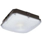 NUVO 65-980 (8.5" LED SELECTABLE CANOPY) 8.5 Inch LED Field Selectable Canopy Fixture - 25/30/40 Watts - 3K/4K/5K CCT
