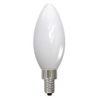 Bulbrite 862099 LED6B11/27K/FIL/M/3-4PK 6.5W LED B11 2700K FILAMENT MILKY FULLY COMPATIBLE DIMMING-4PK