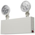 SATCO 67/132 EMERG LIGHT DH - NYC Emergency Light, 90min Ni-Cad backup, 120-277V, Dual Head, Universal Mounting, Steel/NYC