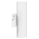 Naturaled  7531 FX4DWS20SW/20/8CCT3/WH/347-PH (UP/DOWN Wall Sconce - 3 Way - CCT - Photocell) 120-347V (20W) 50,000Hr 2300 3000K/4000K/5000K