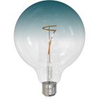 Bulbrite 862111 LED4G40/30K/FIL/GRAD/BLU-2PK 4W LED G40 3000K FILAMENT GRADIENT BLUE FULLY COMPATIBLE DIMMING-2PK