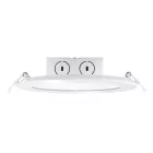 Bulbrite 861561 (LED11JBOXDL/6/827/WHRD/D-2PK) 11.6W LED 6" FLAT DOWNLIGHT W/ JBOX WHITE ROUND DIMMABLE 2700K 120V-2PK