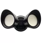Bulbrite 773701 (LED24SEC/2RHBL/40K) 24W SECURITY LIGHT 4000K ALUMINUM BLACK