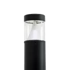Naturaled  9643 FX5.5BLD18SW/41FCN/8CCT3/BK *FE* (BOLLARD Light 5.5'' and 42'' HIGH - CCT ) 120-277V (10W/15W/18W) 50,000Hr 1,228/1,875/2,251 3000K/4000K/5000K