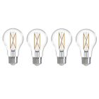 Bulbrite 776228 (LED7A19/40K/FIL/D/B/2/4P) 7W LED A19 4000K FILAMENT E26 DIM - 4PK