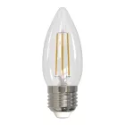 Bulbrite 862934 (LED5B11/30K/FIL/E26/3-3PK) 5.5W LED B11 3000K FILAMENT E26 FULLY COMPATIBLE DIMMING-3PK