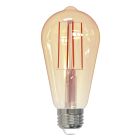 Bulbrite 860992 LED5ST18/22K/FIL-NOS/3-2PK Pack of (2) 5 Watt Dimmable Antique Filament ST18 Medium (E26) LED Bulb - 2200K and 80 CRI