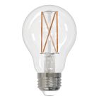 Bulbrite 860997 LED5A19/27K/FIL/3-2PK Pack of (2) 5 Watt Dimmable Clear Filament A19 Medium (E26) LED Bulb - 450 Lumens, 2700K, and 90 CRI