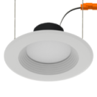 Halco 87984 RDL6-10-CS-BT;ProLED Select Retrofit Downlight 6" 10W 900lmCCT Selectable Baffle Trim