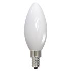 Bulbrite 862309 LED4B11/40K/FIL/M/3-4PK 4W LED B11 4000K FILAMENT MILKY E12 FULLY COMPATIBLE DIMMING 4PK