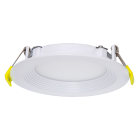 Halco 89108 DFDLS6-12-CS-BT;ProLED Select Direct Fit Slim Downlight 6" 12W 900lm CCT Selectable Baffle Trim