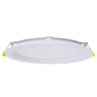 Halco 89110 DFDLS8-18-CS-BT;ProLED Select Direct Fit Slim Downlight 8" 18W 1500lm CCT Selectable Baffle Trim
