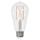 Bulbrite 862311 LED8ST18/40K/FIL/3/JA8-4PK 8.5W LED ST18 4000K FILAMENT FULLY COMPATIBLE DIMMING JA8 4PK