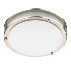 Halco,90260, FM-DR12-16-CS, ProLED Select Flush Mount Double Ring 12in 16W Selectable CCT 120V Dimmable