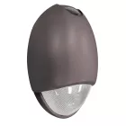 Naturaled  9748 LEDEM-WP15/8C3/WH-PHO (Dusk to Dawn Tear Drop Lights - CCT - Photocell - Emergancy Backup Battery) 120-277V (15W) 50,000Hr 1740 3000K/4000K/5000K