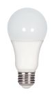 Satco S29817 15A19/LED/4000K/1600L/120V/D 15W; A19 LED; Frosted; 4000K; Medium base; 220 deg. beam spread; 120V