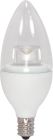 Satco S8950 2.8CTC/LED/3000K/165L/120V/D 2.8W; Torpedo LED; 3000K; Candelabra base; 120V