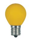 Satco S9166 1.2W S11/Y/LED/120V/CD 1.2W LED; S11; Ceramic Yellow; Medium base; 120V