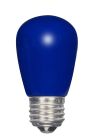 Satco S9172 1.4W S14/BL/LED/120V/CD 1.4W LED; S14; Ceramic Blue; Medium base; 120V
