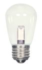 Satco S9174 1.4W S14/CL/LED/120V/CD 1.4W LED; S14; Clear; 2700K; Medium base; 120V