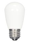 Satco S9175 1.4W S14/FR/LED/120V/CD 1.4W LED; S14; Frost; 2700K; Medium base; 120V