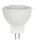 Satco S9281 3MR11/LED/25'/3000K/12V 3W; LED; MR11; 3000K; 25 deg. beam spread; 25000 Average rated hours; 210 Lumens; GU4 base; 12V