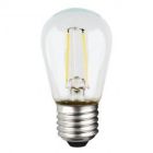 Satco S9807 1WS14/LED/CL/27K/120V/ND 1W LED; S14; Clear; Medium base; 2700K; 120V