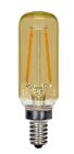 Satco S9873 2.5T6/LED/AMB/20K/E12/120V 2.5W T6 LED; Amber; Candelabra base; 2700K; 150 Lumens; 120V