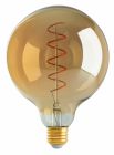 Satco S9969 4G40/SPIRAL/LED/AMB/120V 4W G40 LED; Amber; Medium base; 2000K; 260 Lumens; 120V