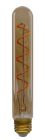 Satco S9971 4T9/SPIRAL/LED/AMB/120V 4W T9 LED; Amber; Medium base; 2000K; 260 Lumens; 120V